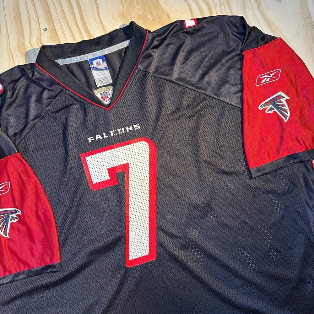 Reebok NFL Atlanta Falcons Michael Vick 7 Jersey Mens 4XL Black Vintage Football